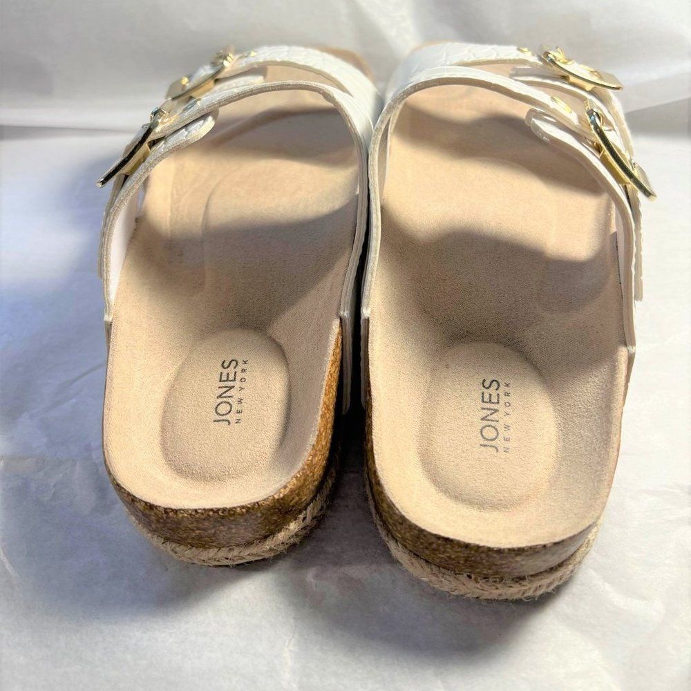 Jones New York Croc Weslee Cork Footbed Sandals - Size 6M- NWOT - Picture 3 of 6